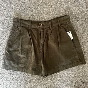Free People green shorts, size 4